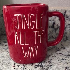 Rae Dunn Red Jingle All The Way Mug